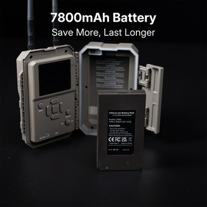 Cámara Trampa GardePro E8 2.0 Pro - 64MP - Bateria Litio incluída