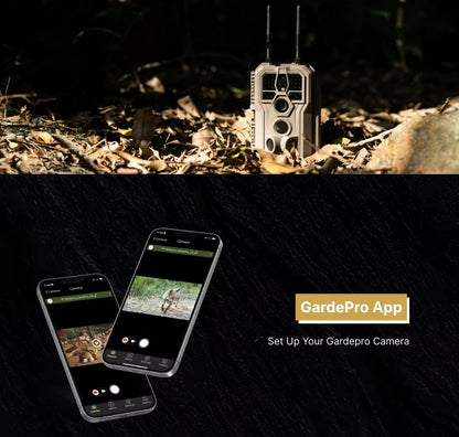 Cámara Trampa GardePro E8 2.0 Pro - 64MP - Bateria Litio incluída