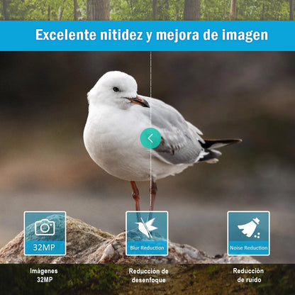 Cámara Trampa GardePro E5S - 32MP - Video HD 1296P