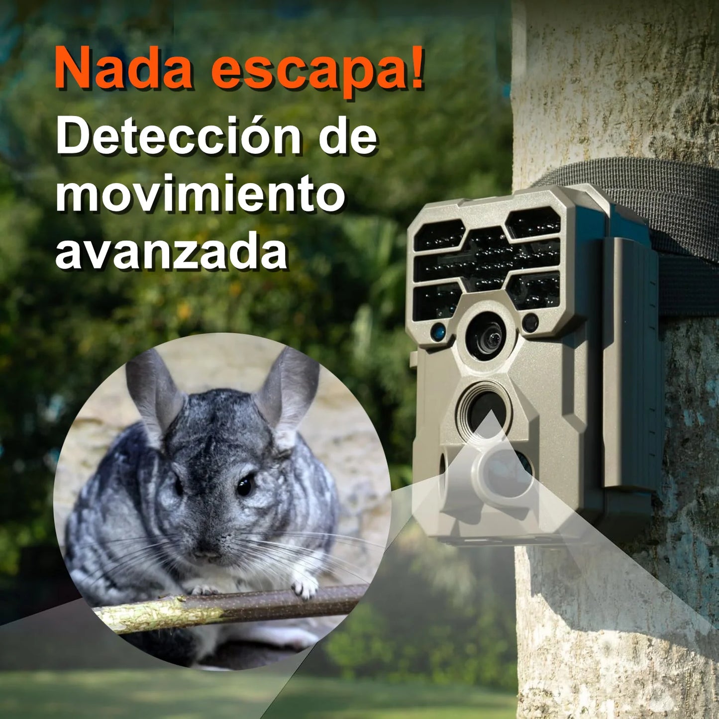 Cámara Trampa GardePro A60 - 64MP - Video 4K