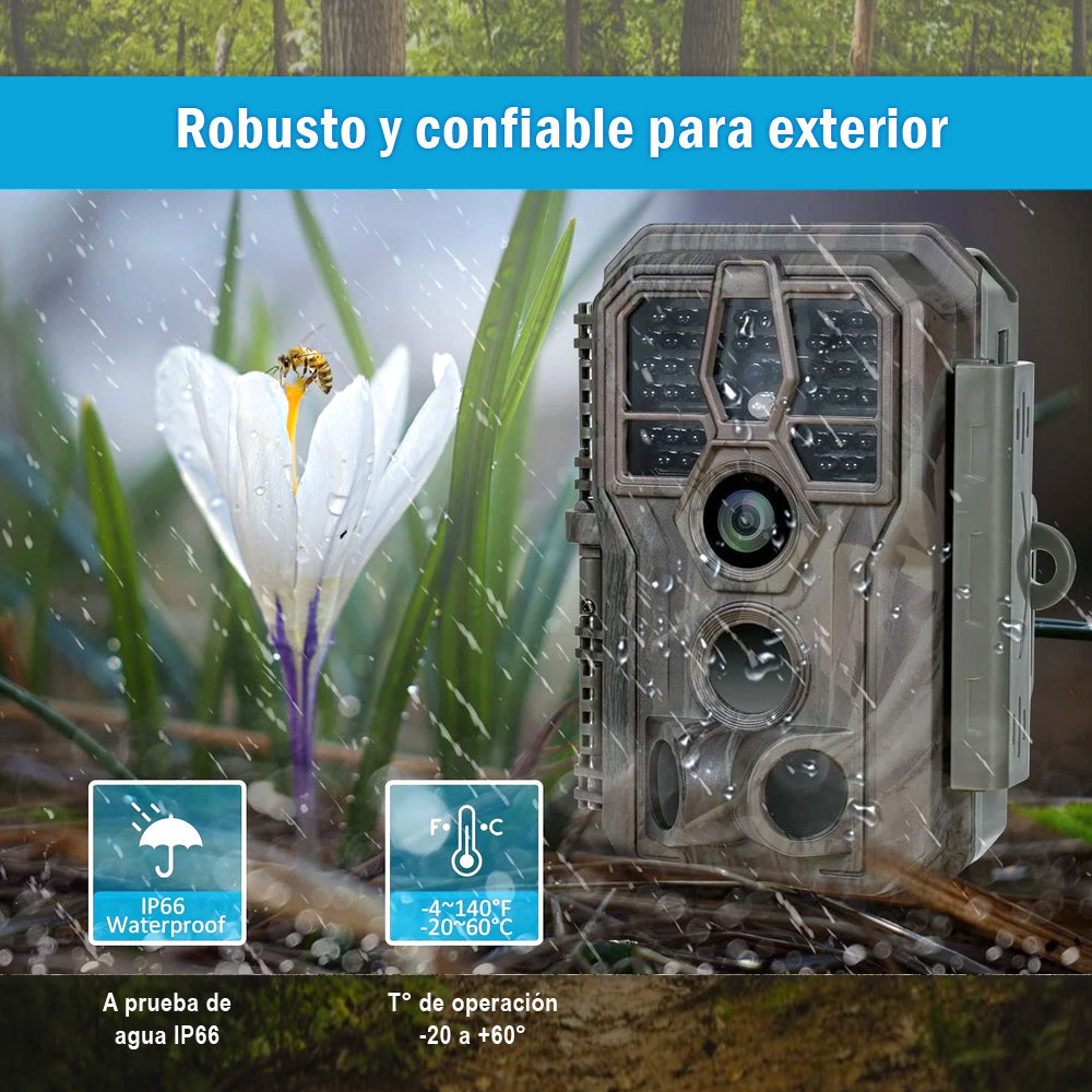 Cámara Trampa GardePro E5S - 32MP - Video HD 1296P