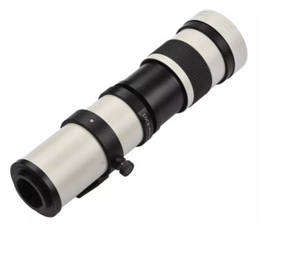 Súper Teleobjetivo Zoom Cámaras Réflex Canon 420-800 Mm Blanco-Negro